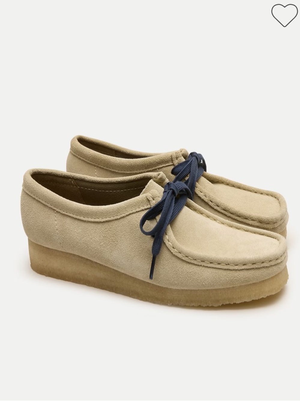 Clark’s Wallabee Shoes - Maple Suede - Picture 2 of 6